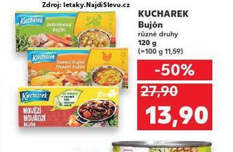 Kaufland Kucharek bujon nabídka