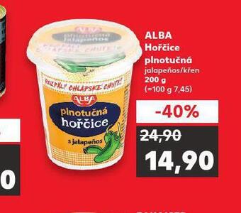 Alba hořčice plnotučná