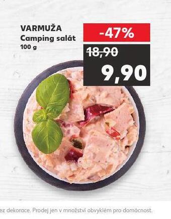 Kaufland Camping salát nabídka