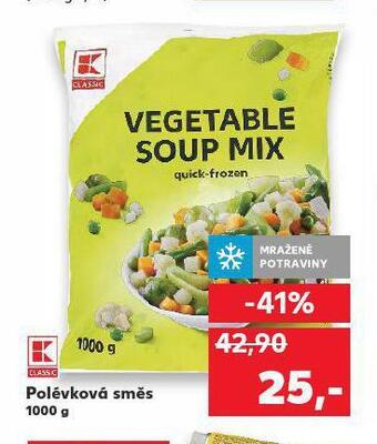 Kaufland Polévková směs nabídka