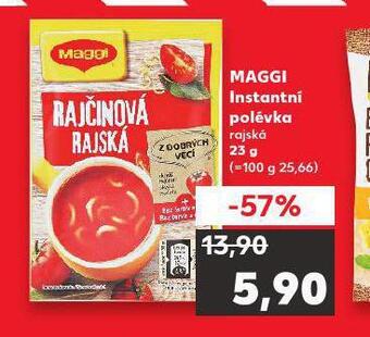 Kaufland Maggi instantní polévka nabídka