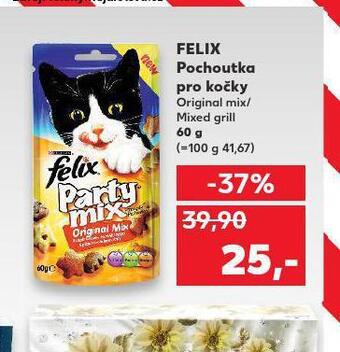 Kaufland Felix pochoutka pro kočky nabídka