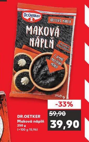 Kaufland Dr. oetker maková náplň nabídka