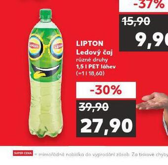 Kaufland Lipton ledový čaj nabídka