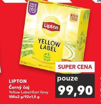 Kaufland Lipton černý čaj nabídka