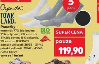 Kaufland Ponožky nabídka