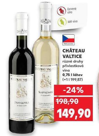 Kaufland Chateau valtice nabídka