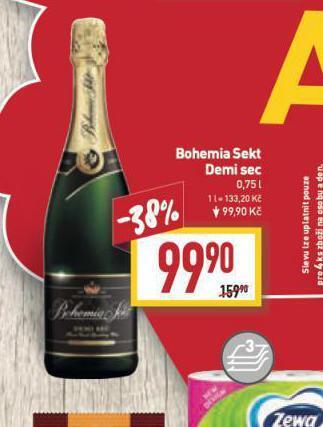 Billa Bohemia sekt nabídka