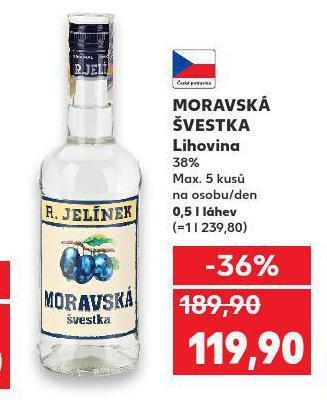 Kaufland Moravská švestka nabídka