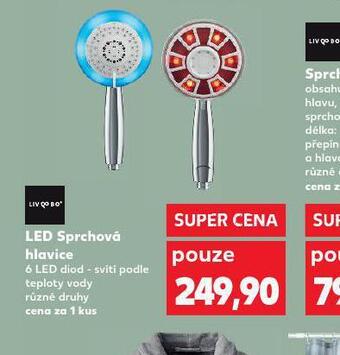 Kaufland Led sprchová hlavice nabídka