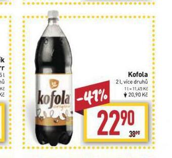 Billa Kofola 2l nabídka