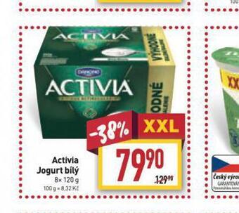 Billa Activia jogurt bílý nabídka