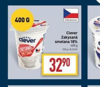 Billa Zakysaná smetana 18% nabídka