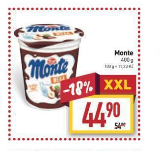 Billa Monte nabídka
