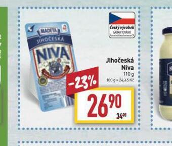 Billa Jihočeská niva nabídka