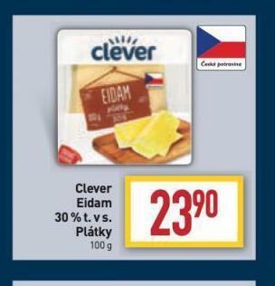 Billa Eidam 30% plátky nabídka