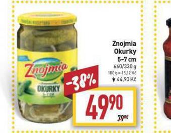 Billa Znojmia okurky 5-7 cm nabídka