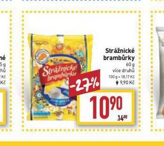 Billa Strážnické brambůrky nabídka