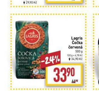 Billa Lagris čočka červená nabídka