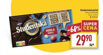 Billa Orion studentská pečeť nabídka