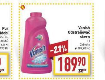 Vanish odstraňovač skvrn