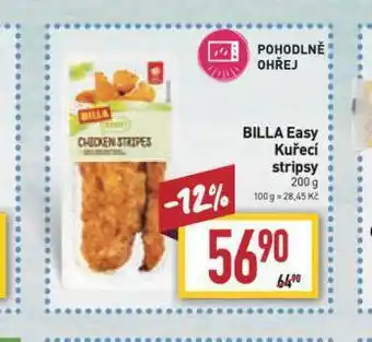 Billa Billa easy kuřecí stripsy nabídka