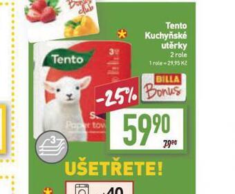 Billa Tento kuchyňské utěrky nabídka