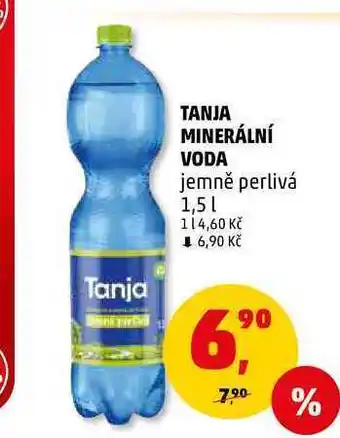 Penny Market Tanja minerální voda, 1,5 l nabídka