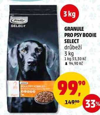 Penny Market Granule pro psy bodie select, 3 kg nabídka