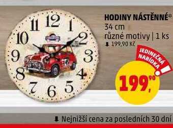 Penny Market Hodiny nástěnné, 1 ks nabídka