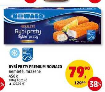 Penny Market Rybí prsty premium nowaco, 450 g nabídka
