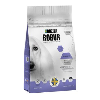 Bozita robur sensitive krmivo pro psy – jehněčí a rýže