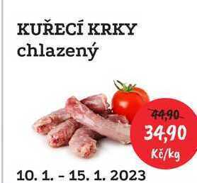 RABBIT řeznictví Kuřecí krky, 1 kg nabídka