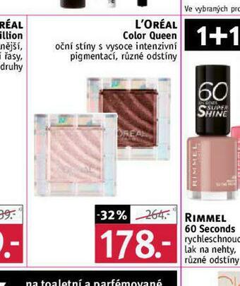 Rossmann Loreal oční stíny nabídka