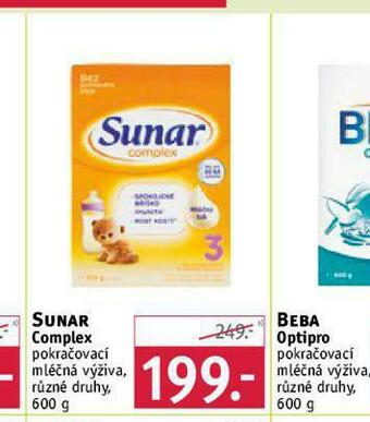 Rossmann Sunar complex nabídka