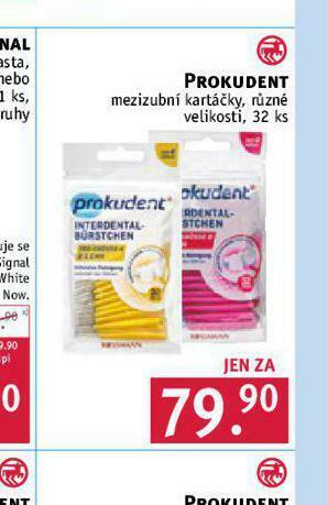Rossmann Prokudent mezizubní kartáčky nabídka