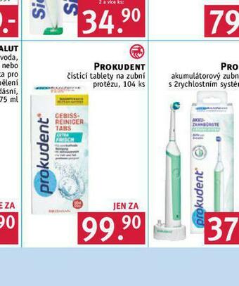 Rossmann Prokudent čistící tablety na zubní protézu nabídka