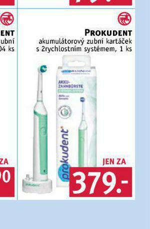 Rossmann Prokudent akumulátorový zubní kartáček nabídka