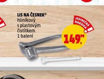 Penny Market Lis na česnek nabídka
