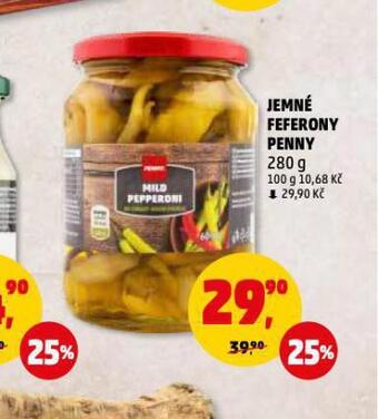 Penny Market Jemné feferony penny nabídka
