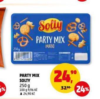 Penny Market Party mix solty nabídka