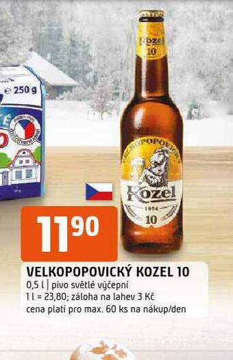 Terno Pivo velkopopovický kozel 10 nabídka