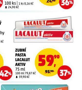 Penny Market Lacalut aktiv zubní pasta nabídka