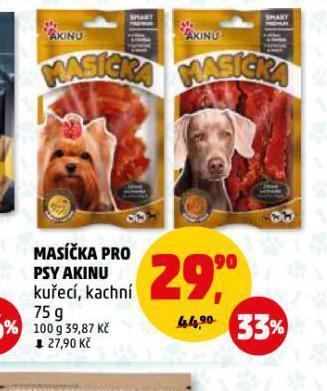 Penny Market Akinu masička pro psy nabídka