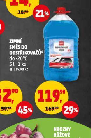 Penny Market Zimní směs do ostřikovačů nabídka