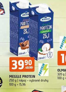 Terno Meggle protein nápoj nabídka