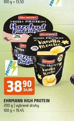 Terno Ehrmann high protein nabídka