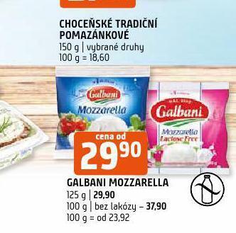 Terno Galbani mozzarella nabídka
