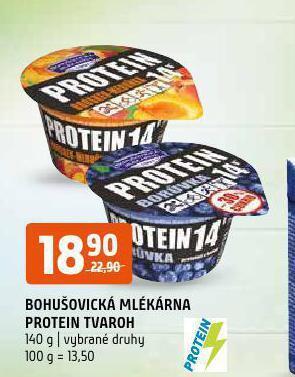 Terno Bohušovická mlékárna protein tvaroh nabídka