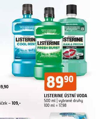 Listerine ústní voda